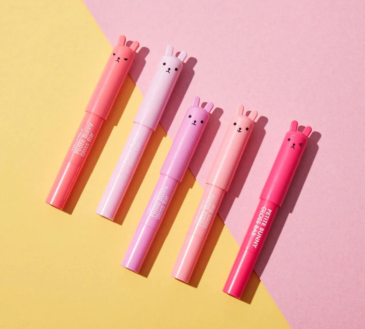 TONYMOLY Petite Bunny Gloss Bar Lipstick Type Lip Gloss احمر شفاه كلوسي لامع