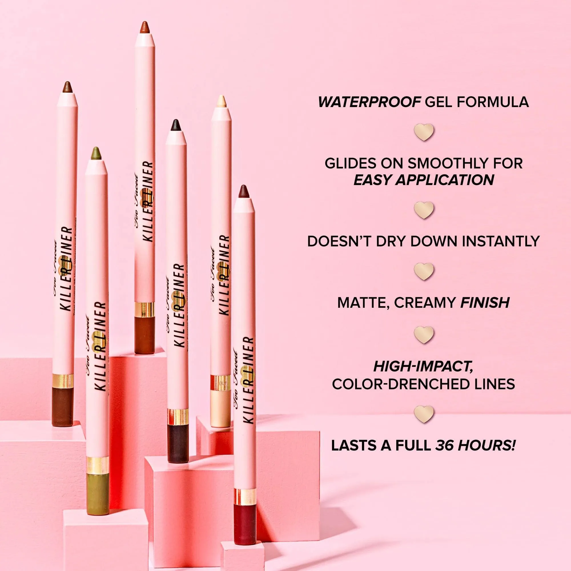 Too faced - Killer Liner 36 Hour Waterproof Gel Eyeliner Pencil - Turquoise