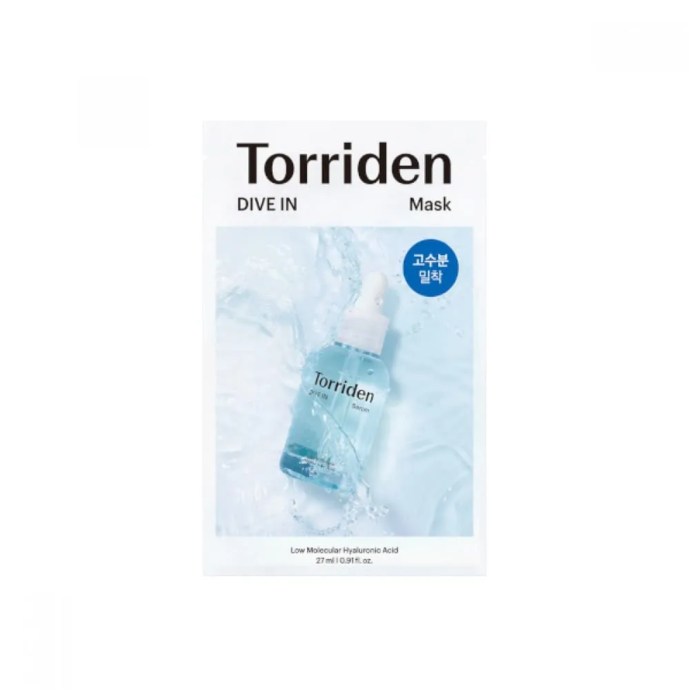 Torriden DIVE IN Low Molecular Hyaluronic Acid Sheet Mask