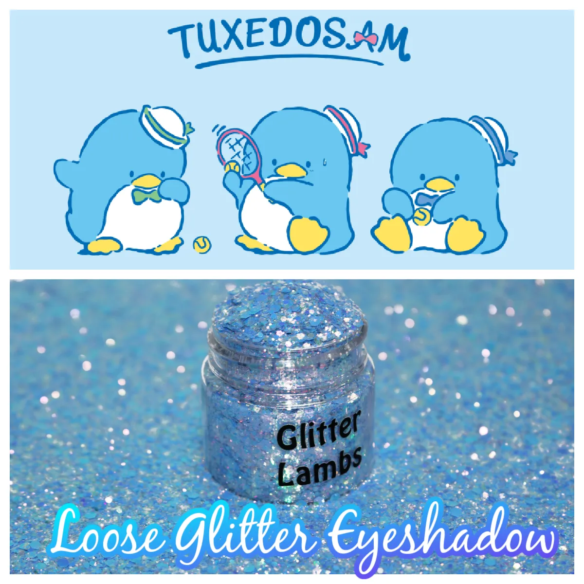 Tuxedosam Loose Glitter Eyeshadow