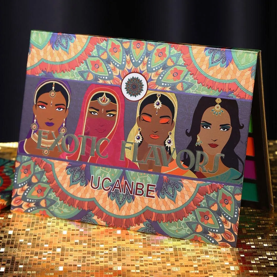 Ucanbe Exotic 48 Colors Eyeshadow Palette