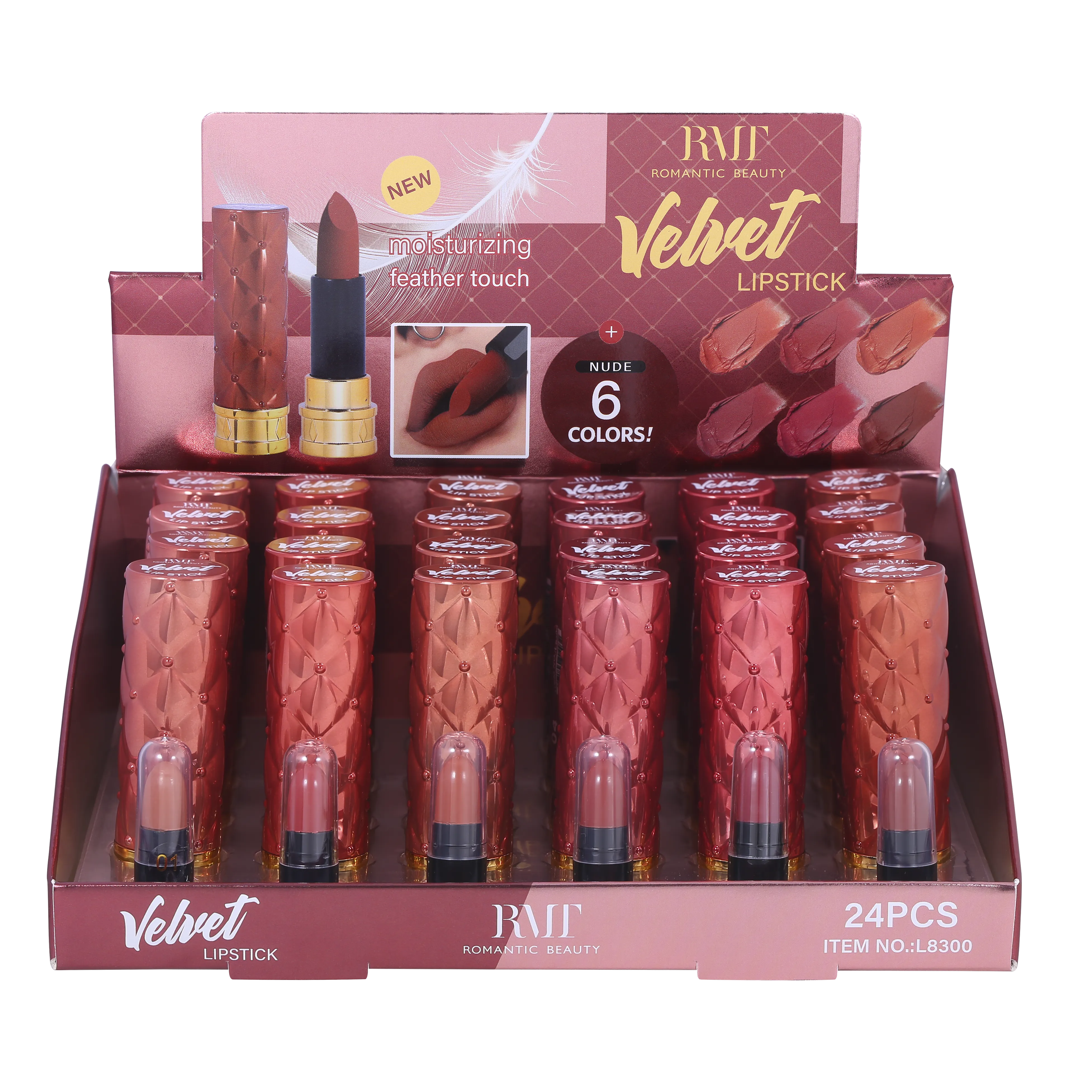 Velvet Solid Lipstick Nudes