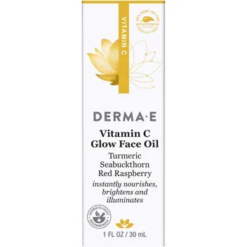 Vitamin C Glow Face Oil 1 fl oz by Derma E Natural Bodycare