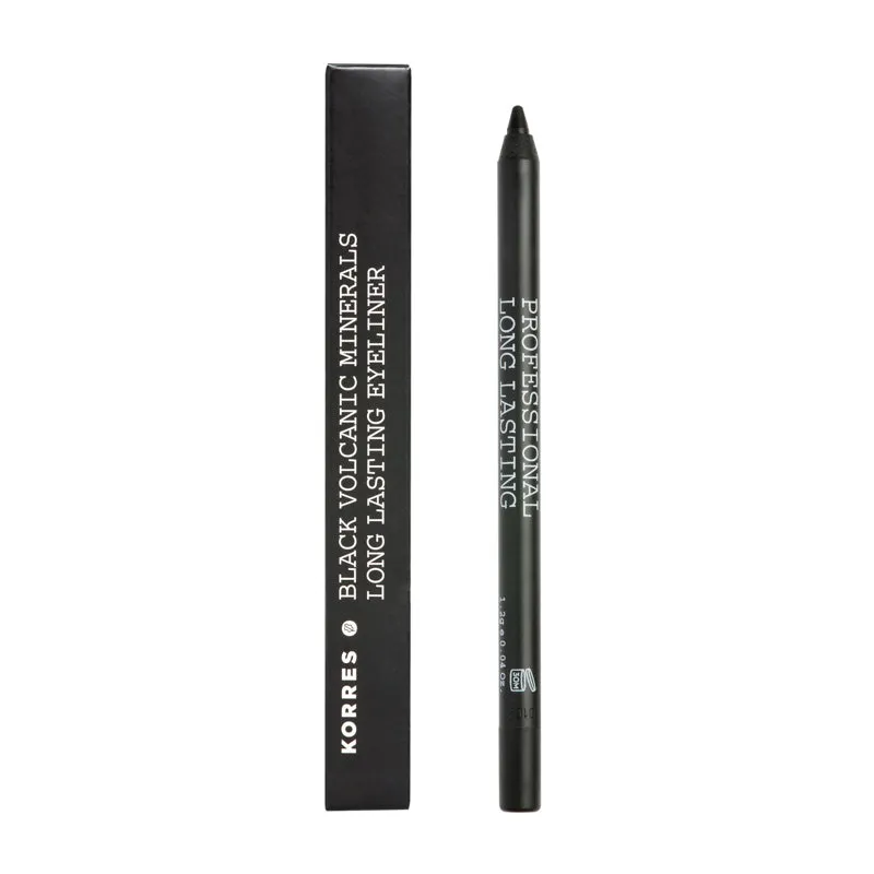 Volcanic Minerals Professional Long Lasting Eyeliner 01 Black