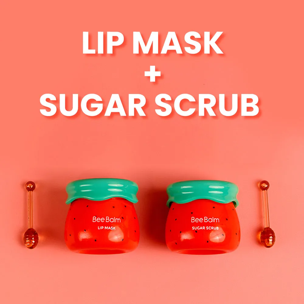 Watermelon Lip Mask   Sugar Scrub Set