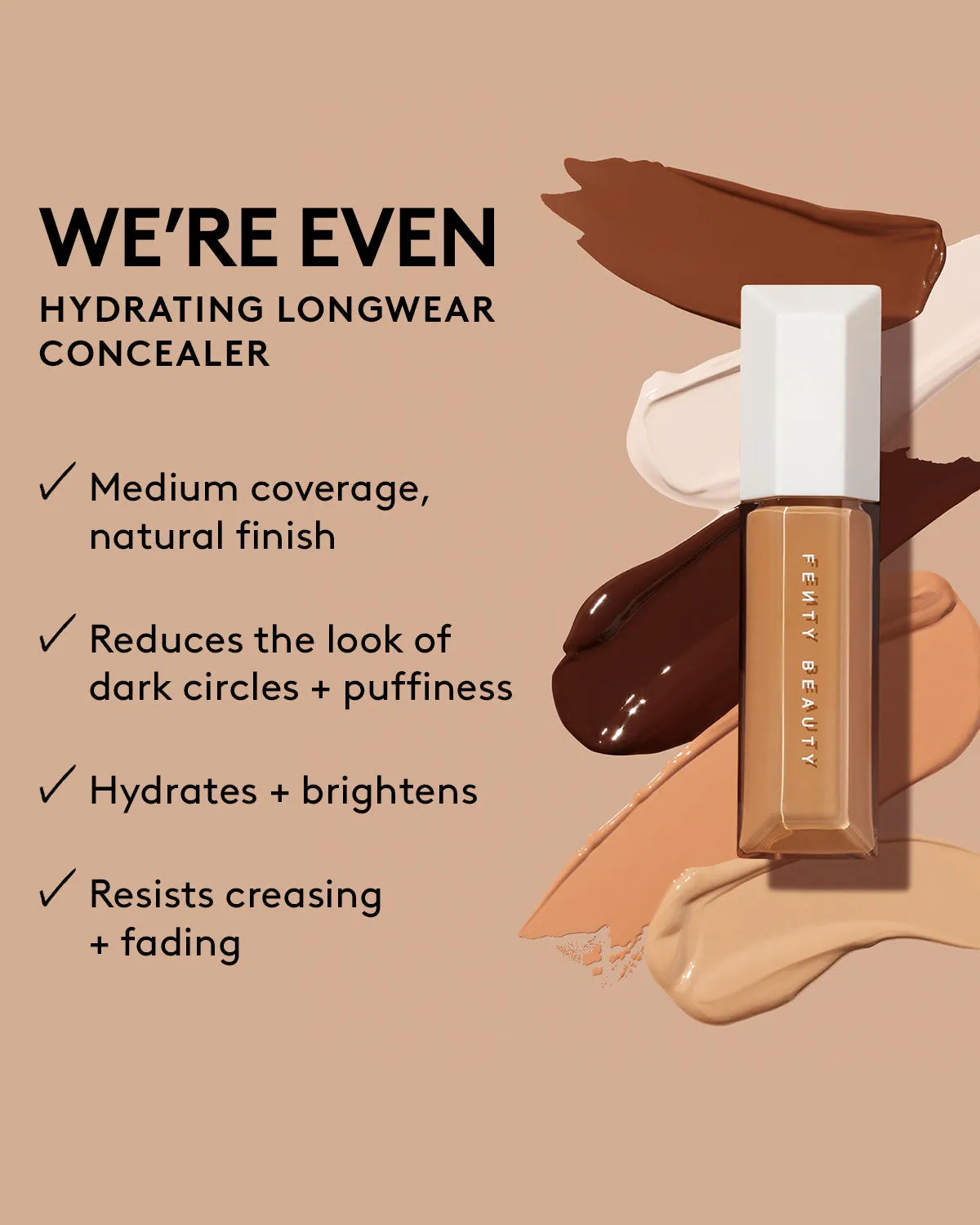 We're Even Hydrating Longwear Concealer — 260N