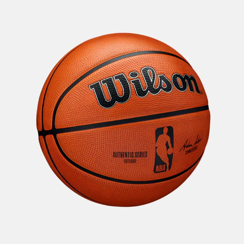 Wilson NBA Authentic Series Outdoor Basketball Size 7 -Brown