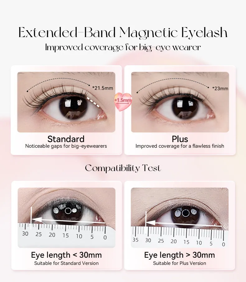 WOSADO® NO.4  Sunset Brown Plus Soft Magnetic Eyelashes – Upgraded All-in-One Box