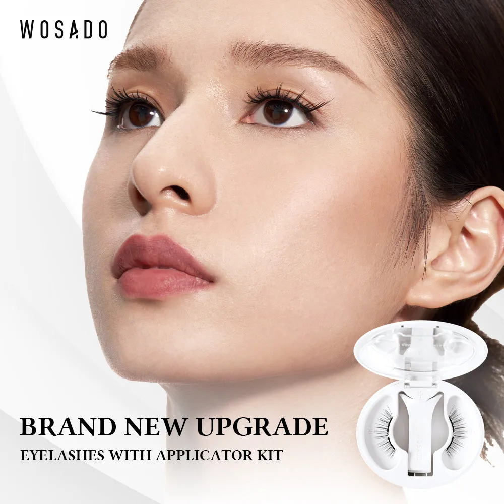 WOSADO® NO.4  Sunset Brown Plus Soft Magnetic Eyelashes – Upgraded All-in-One Box