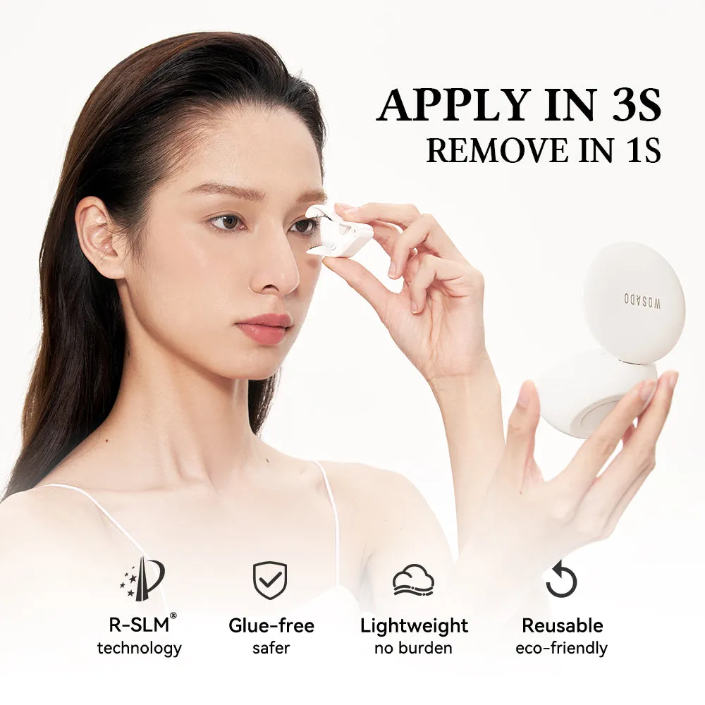 WOSADO® NO.4  Sunset Brown Plus Soft Magnetic Eyelashes – Upgraded All-in-One Box