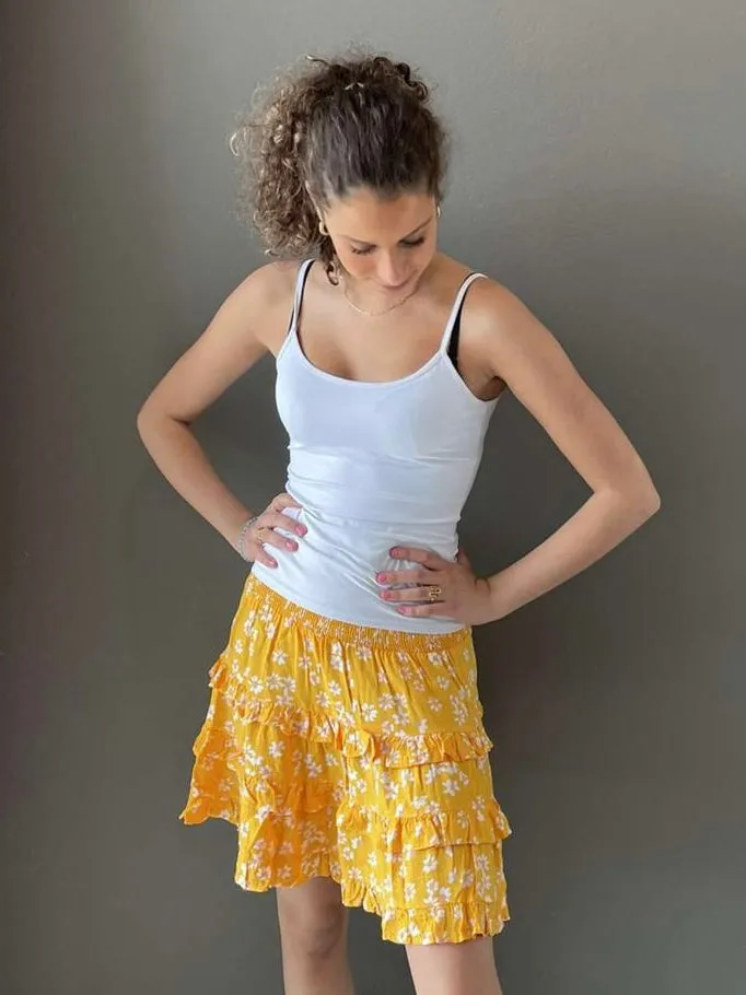 Yaslimo hw skirt Radiant Yellow