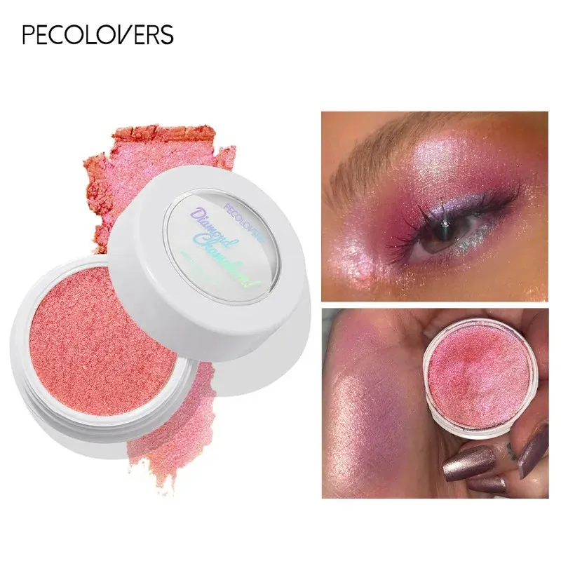 Yeknu 1PC Chameleon Eyeshadow Chameleon Pigment Rainbow Eyeshadow Powder Light Change Holographic Eyeshadow Pigment Glitter Eye Makeup