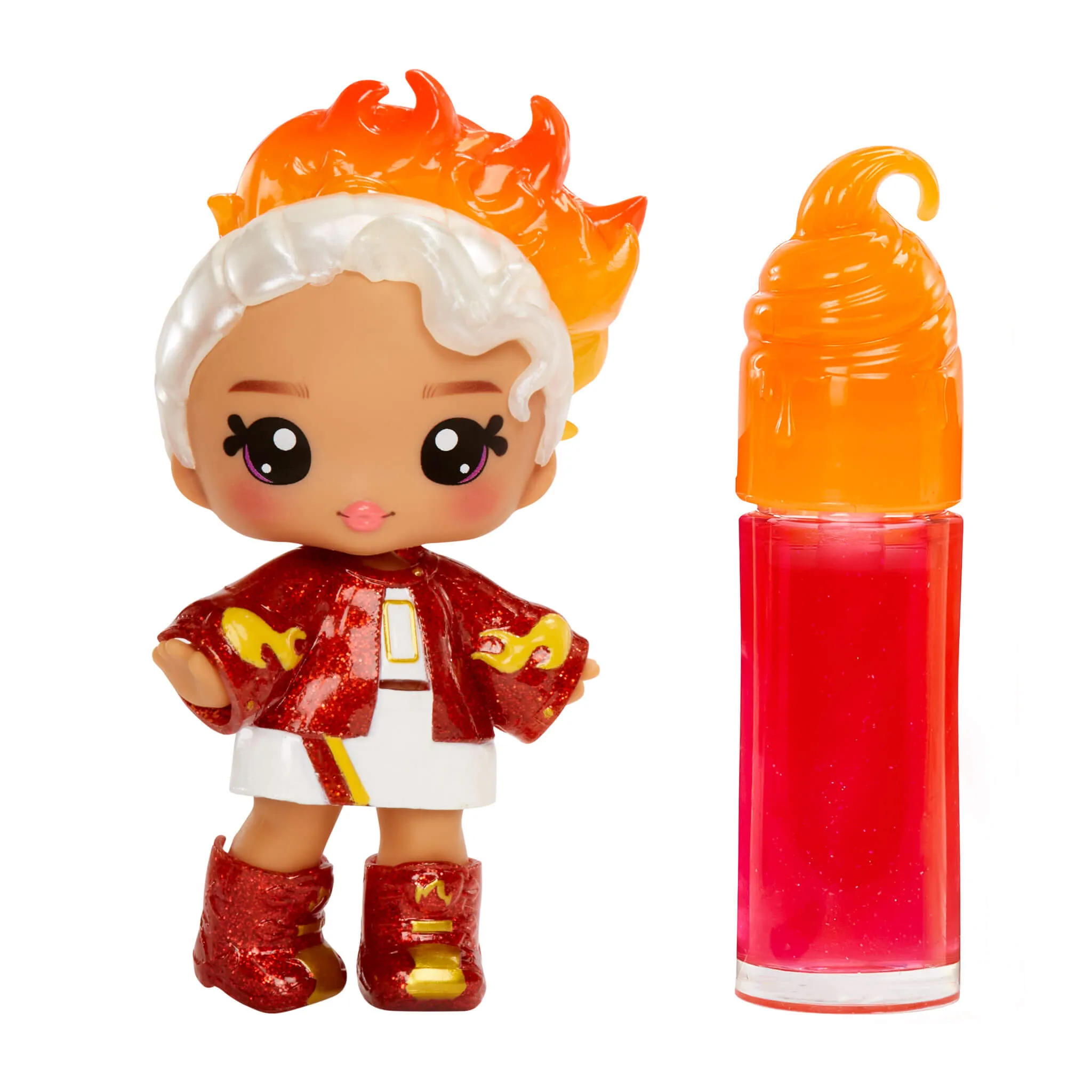 Yummiland Lip Gloss Doll – Amber Cinnamon – Series 2